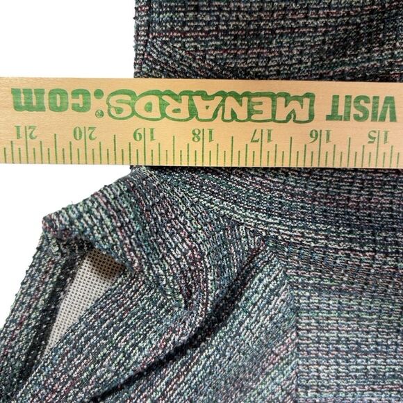 Metallic Tweed Fringe Pocket Mini Dress 10 T - Picture 12 of 16